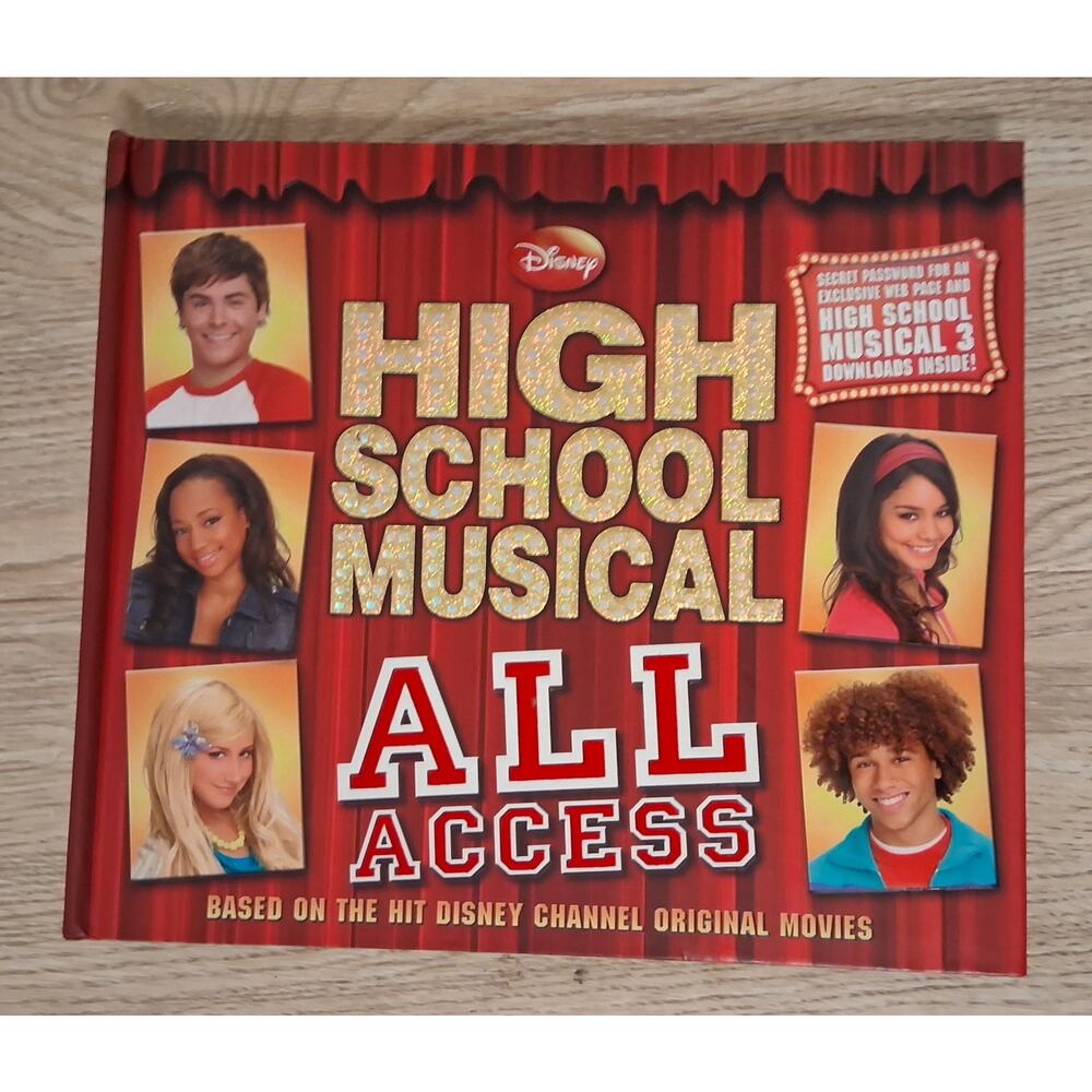 Disney High School Musical: All Access Disney Book Group~2007~Hardcover Complete